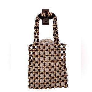 𝅺Small Beaded Transport Tote